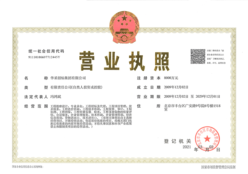 九州网中国有限公司营业执照